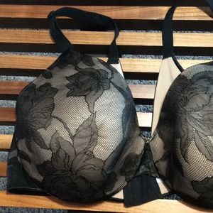 Black Lace Bra by Cacique 40DD